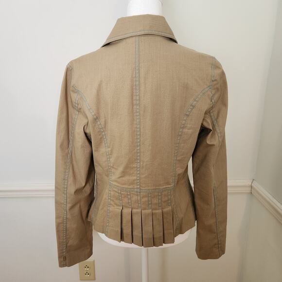 Vtg Y2K Blazer Jacket Size Medium Juniors Fairy Sequin Embellished Career Office - Picture 8 of 13